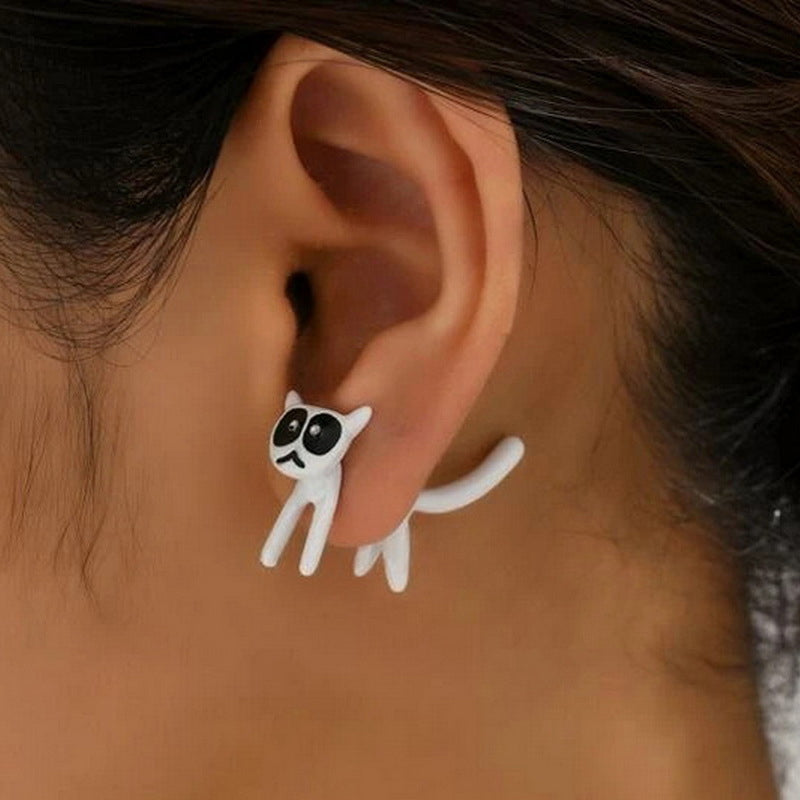 Cute Kitty Fashion Earrings