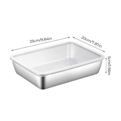 Contemporary Silver Metal Fruit Bowl