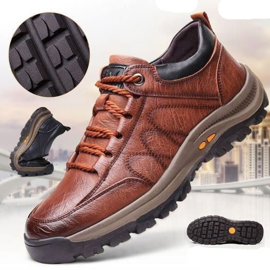 Supportive Genuine Leather Mens Shoes 2024