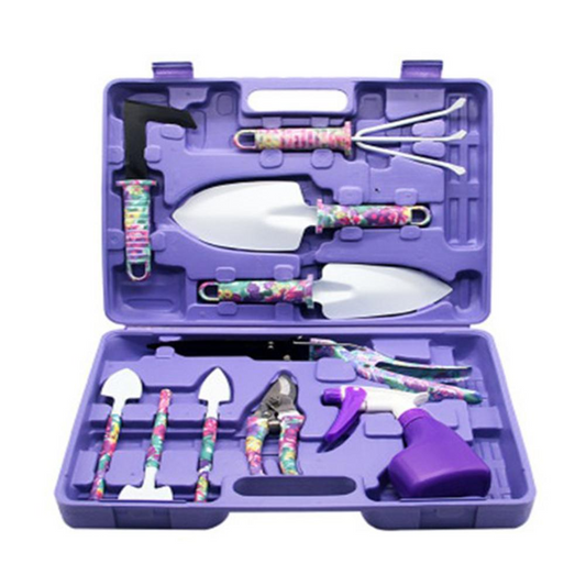 Complete Gardening Kit with 10 Essential Tools - Luxicro