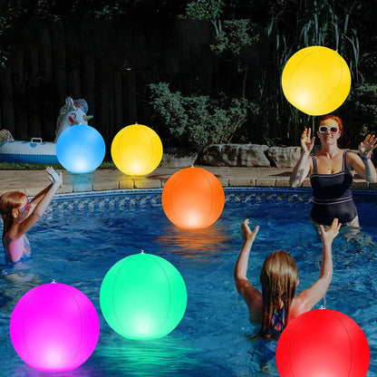 Colorful LED Water Globe Lamp