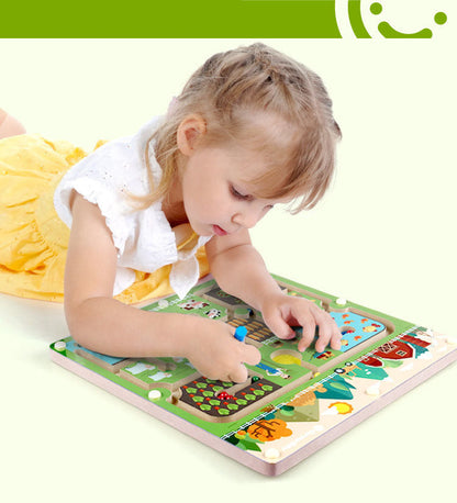 Colorful Interactive Puzzle Toy for Children's Learning