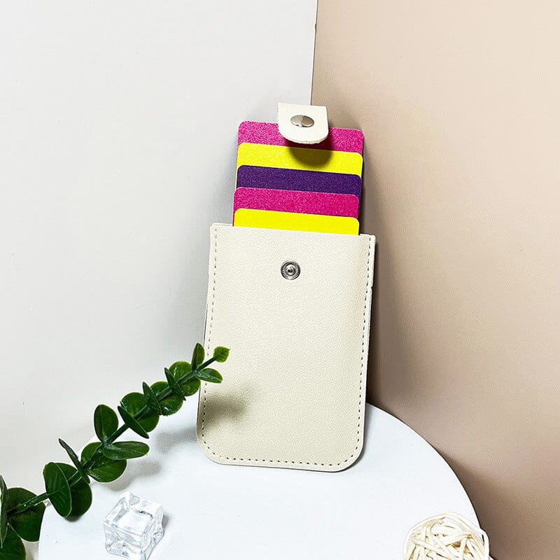 Slim Leather Passport Wallet Case