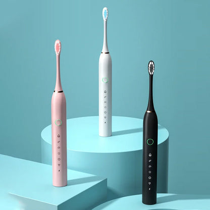Electric Powered Toothbrush for Adults - Luxicro