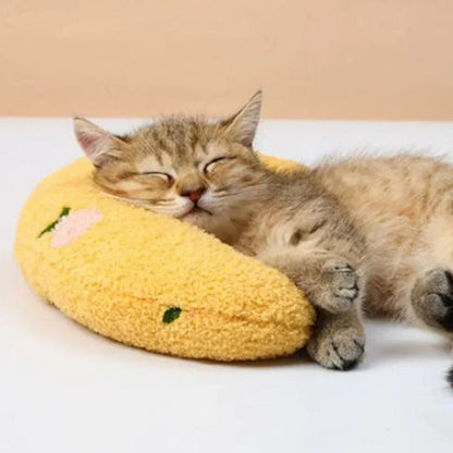 Adorable Plush Cat Pillow
