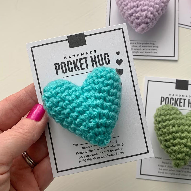 Cute Handmade Heart Shaped Purse
