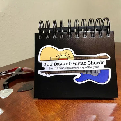 Monthly Music Chord Poster Calendar