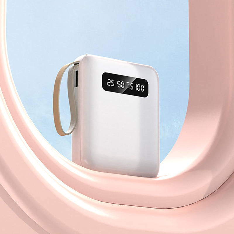 Portable 4-in-1 Quick Charge Power Bank