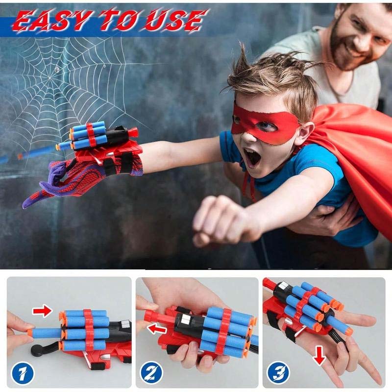 Spiderman Glove Launcher Web Blaster Toy