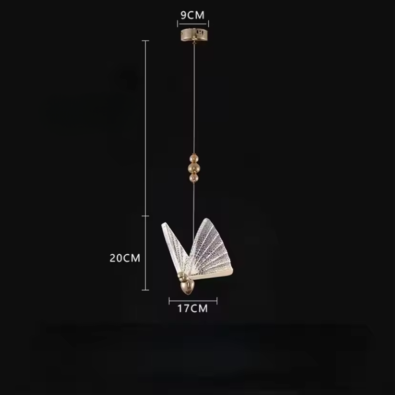 Decorative LED Hanging Light with Floral Design