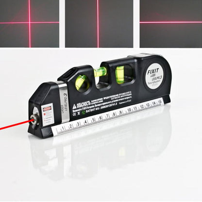 Precise 4-in-1 Laser Level Measurement Tool Set