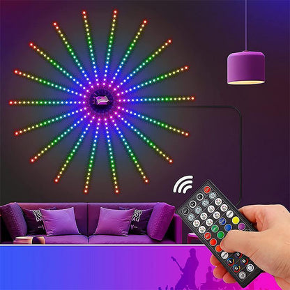 Colorful Flashing LED String Lights - Luxicro
