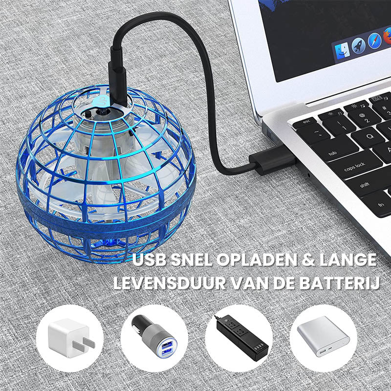 Sleek Floating Desk Toy