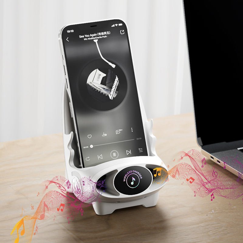 Portable Phone Holder with Quick Charge and Slim Design