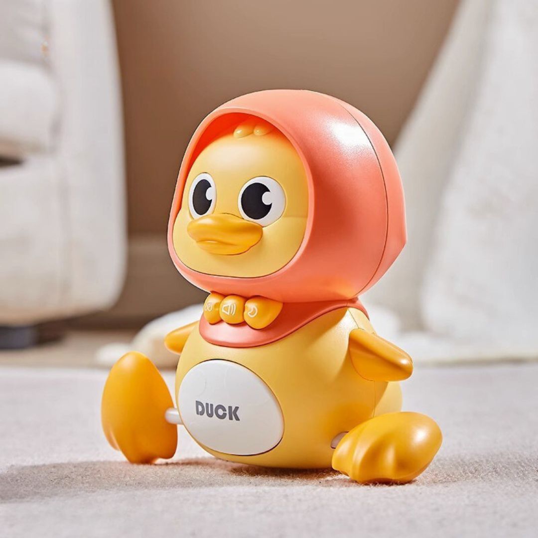 Cute Quacking Duck Figures Toy Set