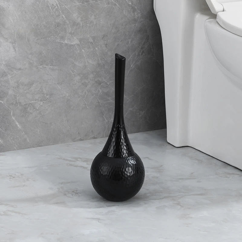 Compact Toilet Brush with Storage Holder