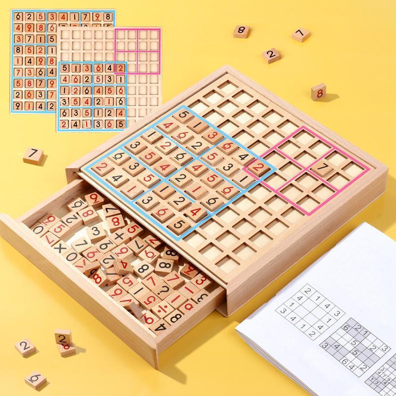Classic Wooden Brain Teaser Puzzle - Luxicro