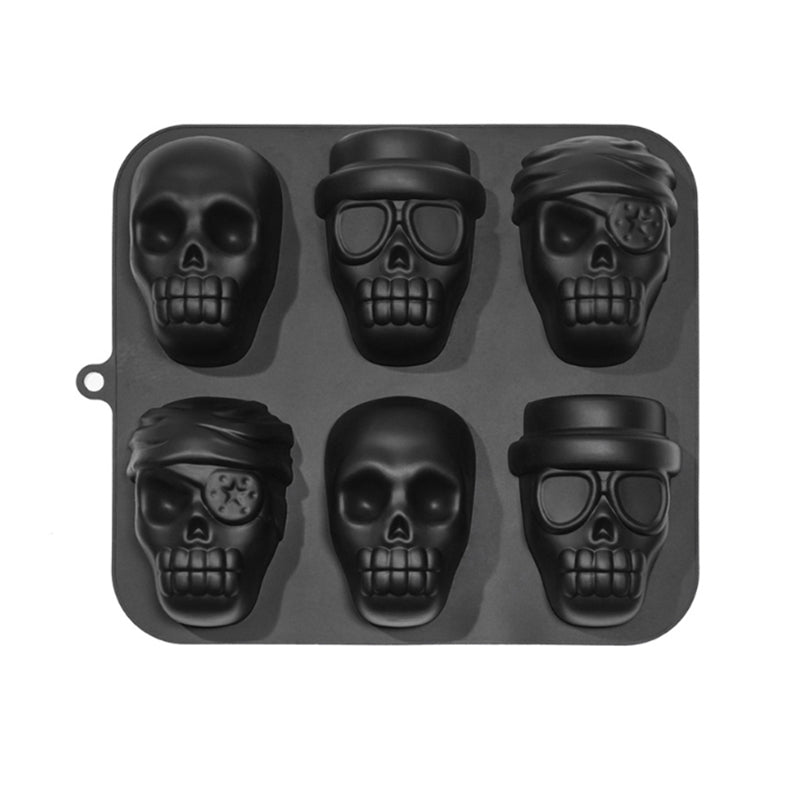 Decorative Candy Skull Cake Mold - Luxicro