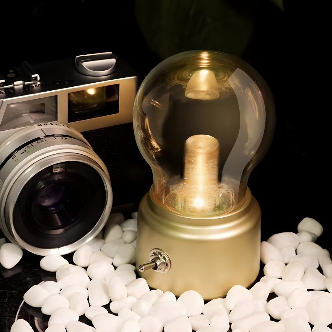 Vintage Style Compact Desk Lamp - Luxicro