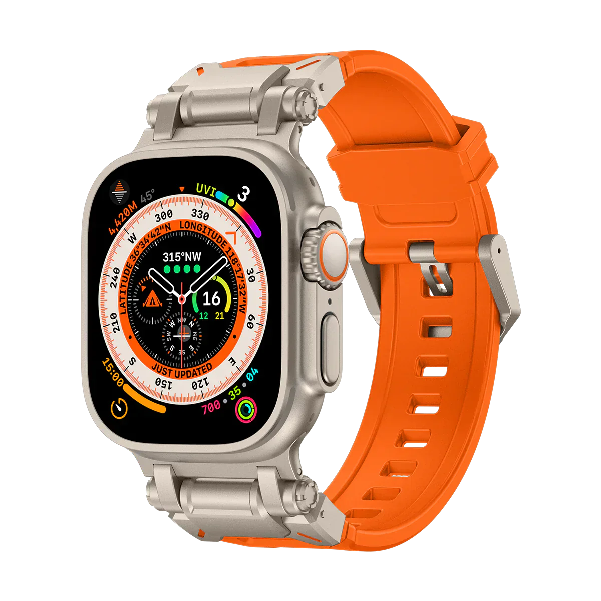 Durable Silicone Sport Band For Apple Watch