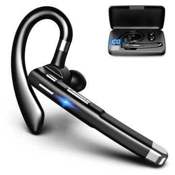 Cordless Bluetooth 5.1 Stereo Headphones with Dual Mics - Luxicro