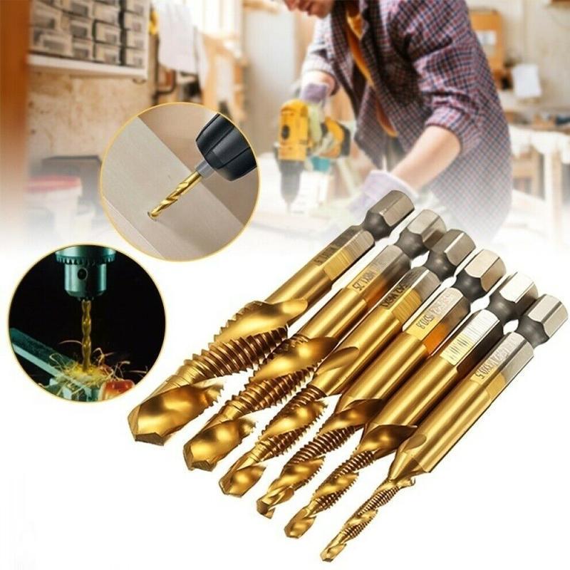 Accurate 6pc Metric Thread Tap Set - Luxicro