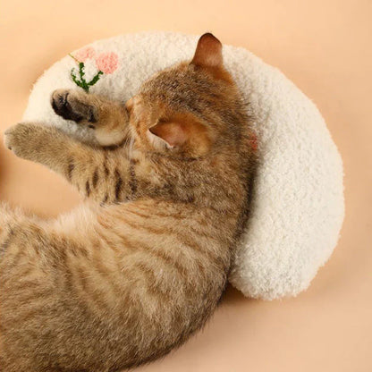 Adorable Plush Cat Pillow