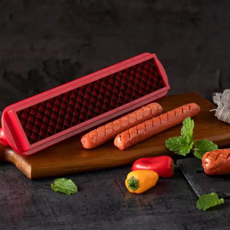 Fast Simple Hot Dog Cutter Device