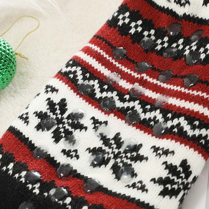 Cozy Plush Cashmere Slipper Socks for Home