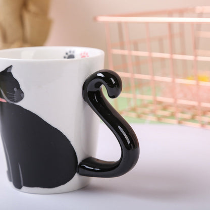 Cute Cat Lucky Coffee Mug