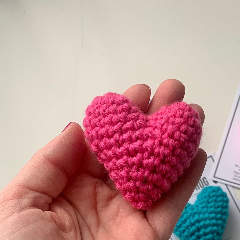 Cute Handmade Heart Shaped Purse