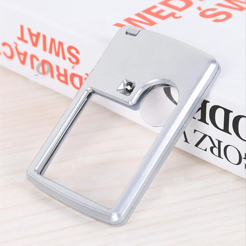 Compact LED Magnifier Card Reader - Luxicro