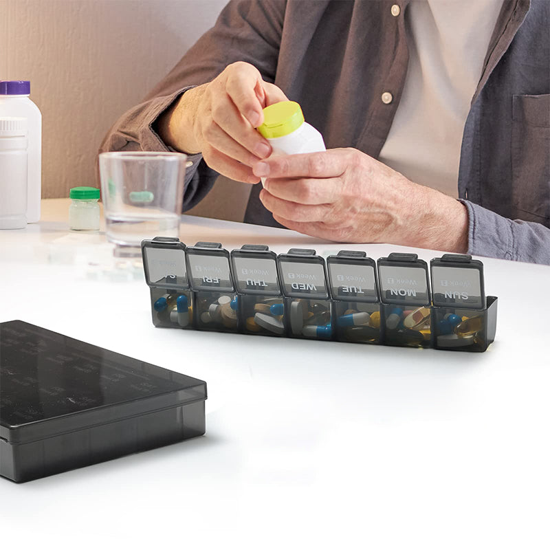 Large Capacity Pill Box Organizer