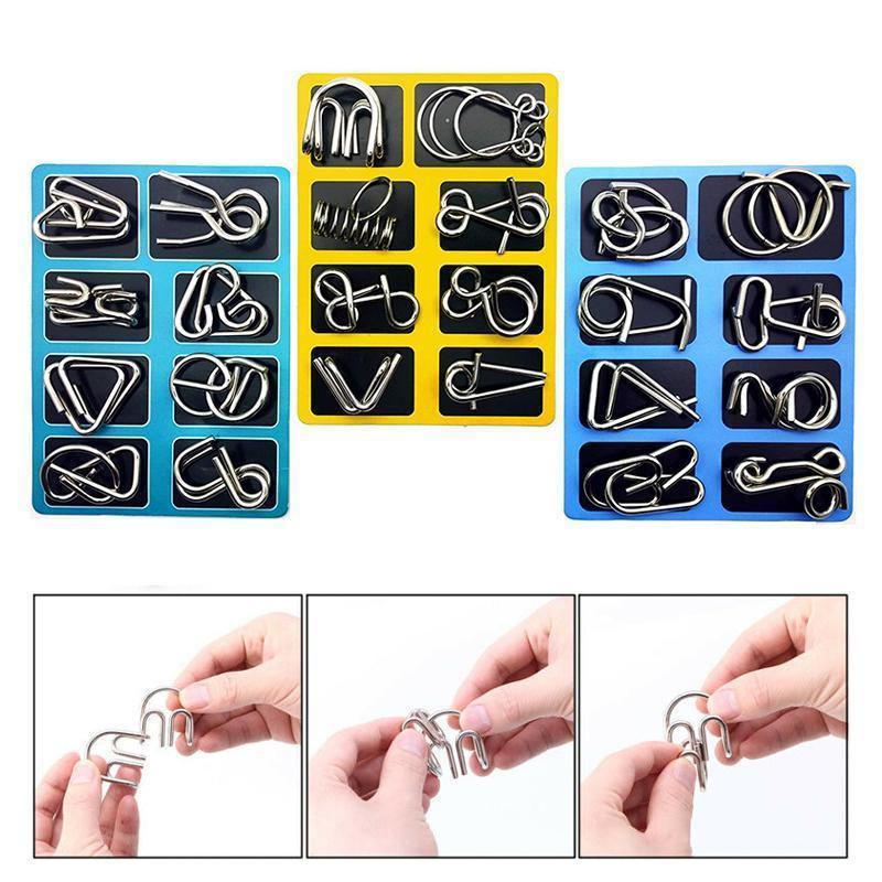 Unique Metal Brainteaser Ring