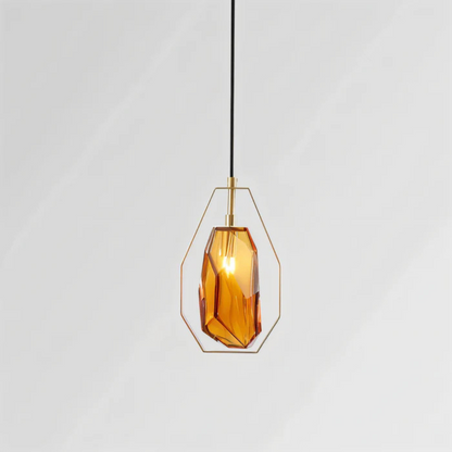 Elegant Clear Hanging Lamp - Luxicro