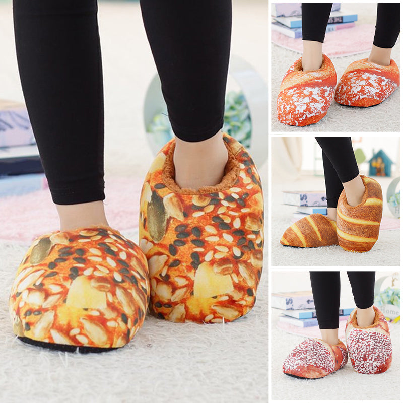 Cozy Fresh Bread Slippers
