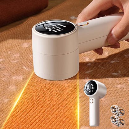 Compact Rechargeable Lint Remover with LED Display