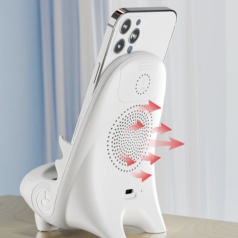 Portable Phone Holder with Quick Charge and Slim Design