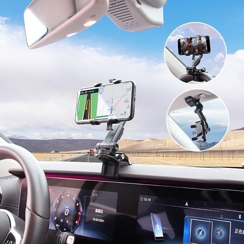 Universal Car Phone Mount and Visor Holder - Luxicro