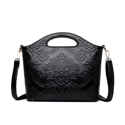 Authentic Classic Real Leather Ladies Handbag - Luxicro