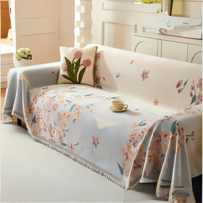 Beautiful Flower Pattern Sofa Slipcover
