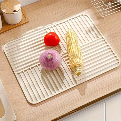 Textured Collapsible Kitchen Drying Mat - Luxicro
