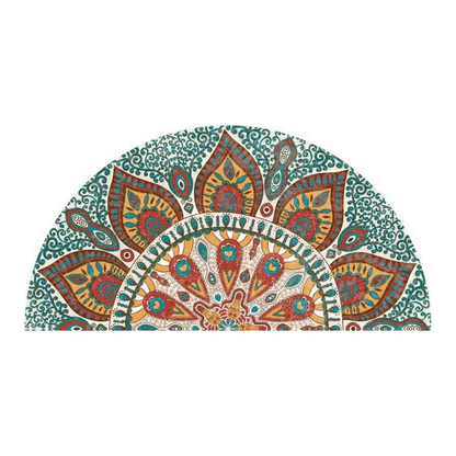 Soft Non-Slip Half Circle Mat