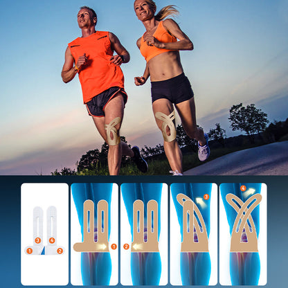 Athletic Knee Wrap Sports Injury Tape