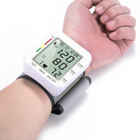 Compact Wireless Blood Pressure Monitor Watch - Luxicro