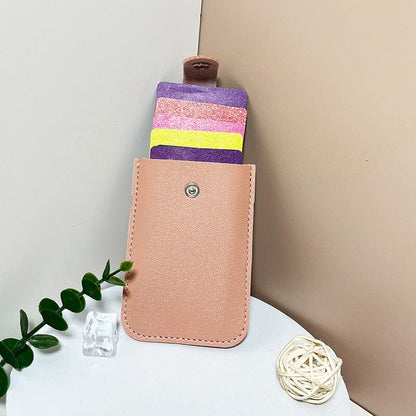 Slim Leather Passport Wallet Case