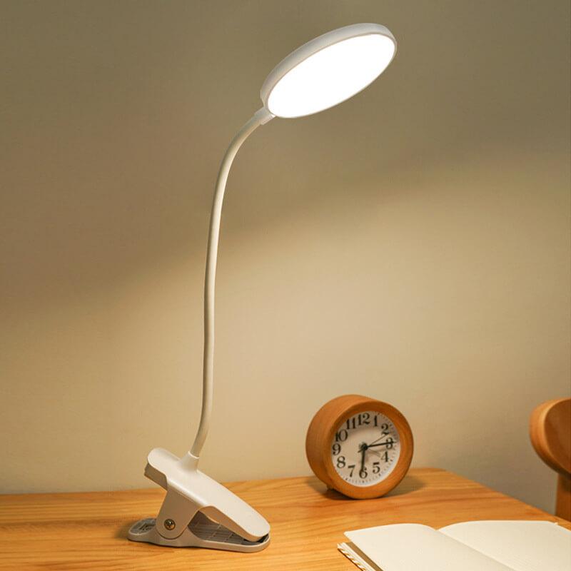 Compact Portable LED Desk Light with USB Recharge