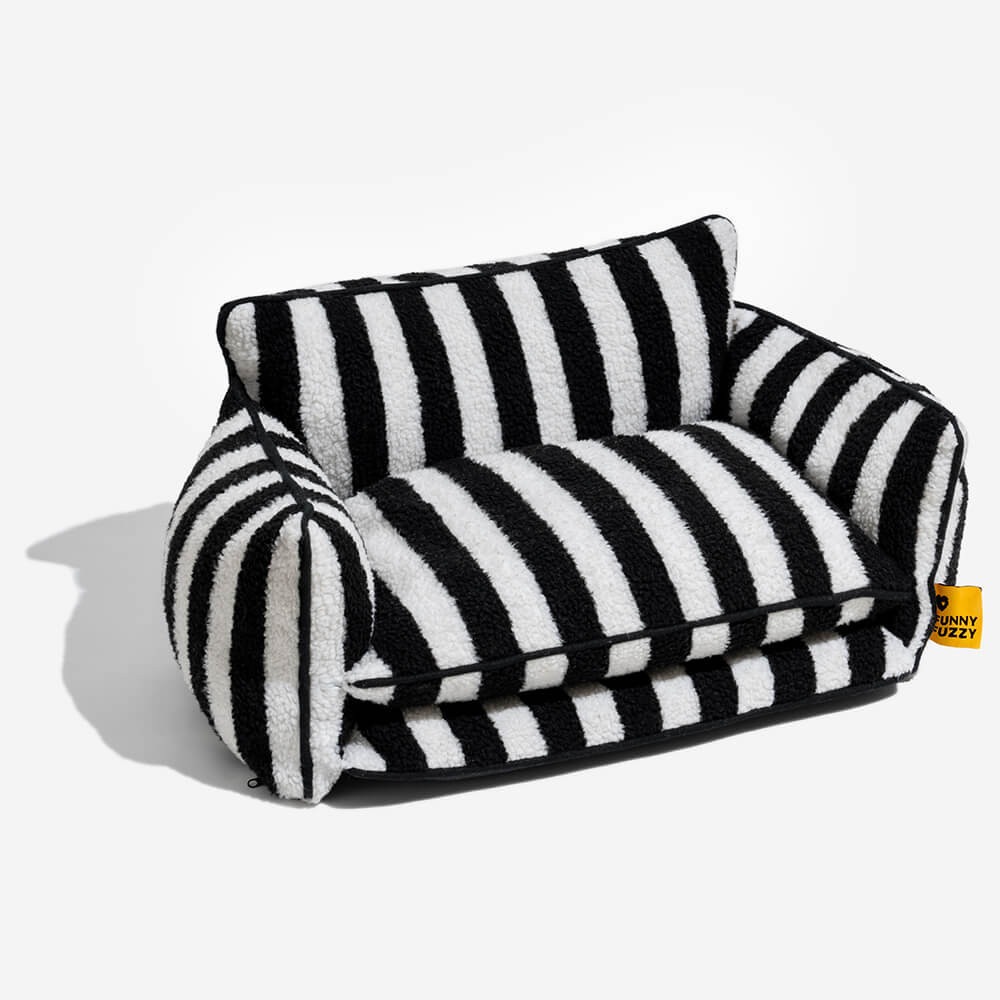 Comfy Plush Pet Double Layer Dog Cat Bed