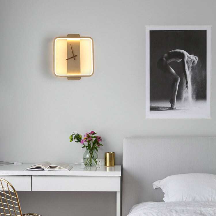 Contemporary Circular LED Wall Lamp