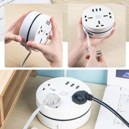 Compact Universal Power Adapter Plug